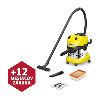 Kärcher Mokro suchý vysávač WD 4 S V-20/5/22 Kärcher Mokro suchý vysávač WD 4 S V-20/5/22