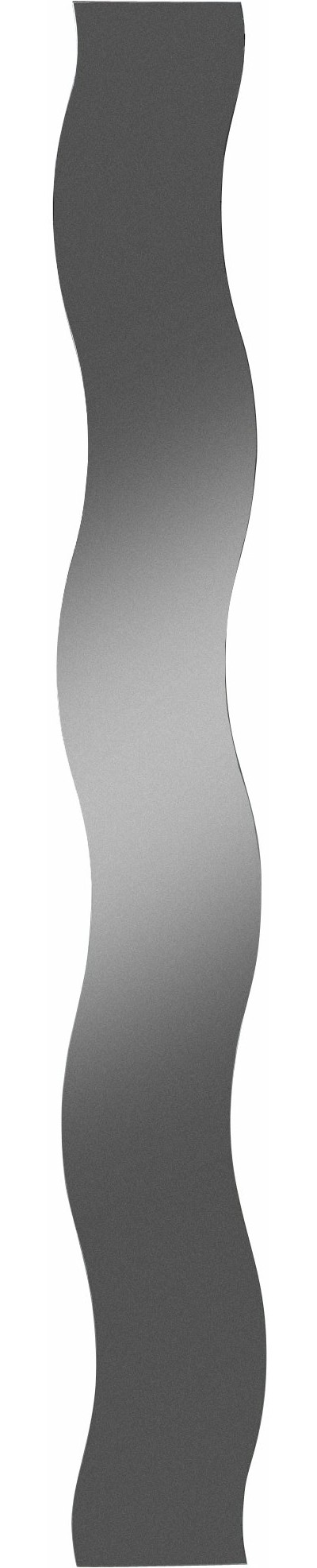 Zrkadlo v tvare vĺn Wave 2, 20 x 150 cm Zrkadlo v tvare vĺn Wave 2, 20 x 150 cm