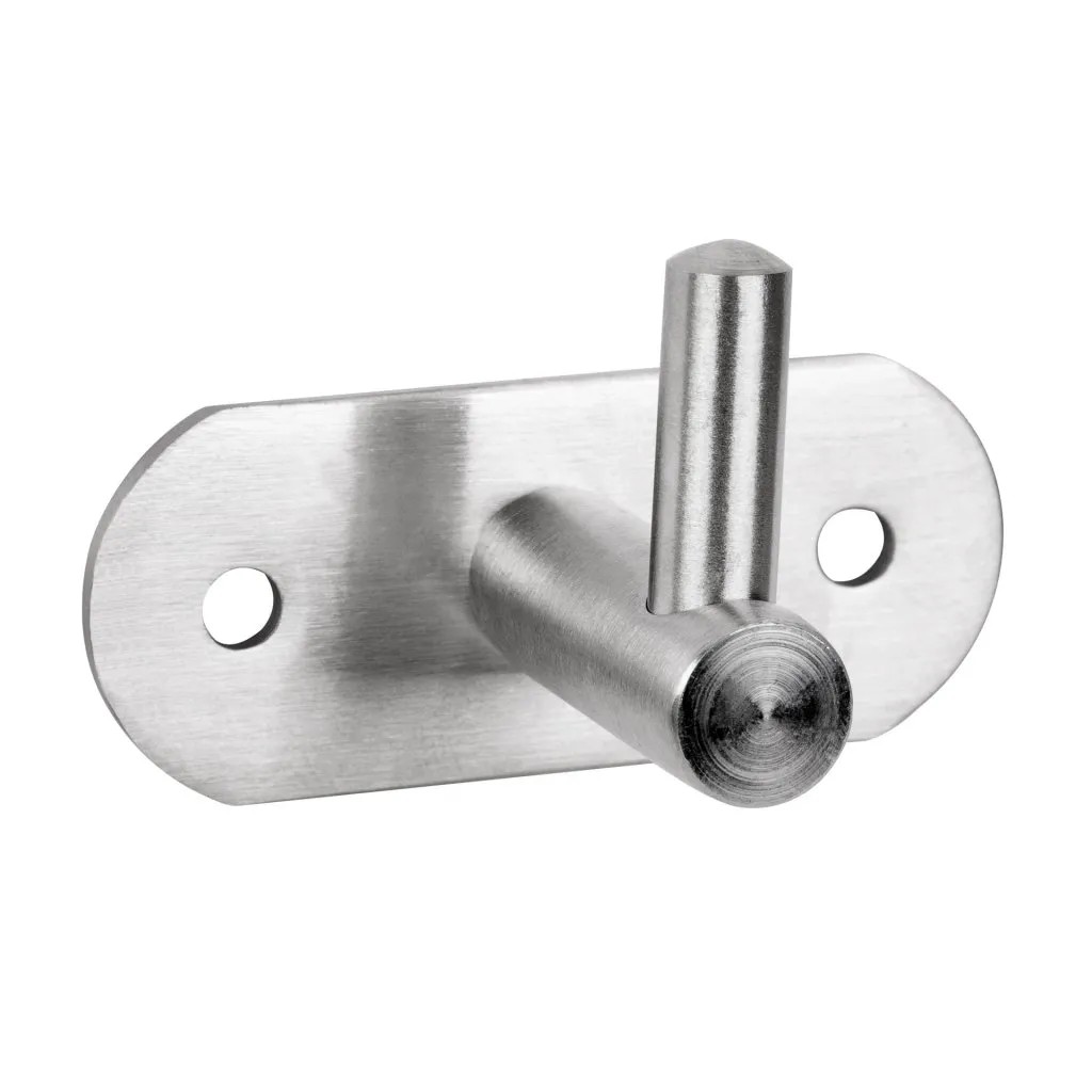 Walteco Vešiak s jedným hákom, nerezový, 40 x 60 x 39 mm Walteco Vešiak s jedným hákom, nerezový, 40 x 60 x 39 mm