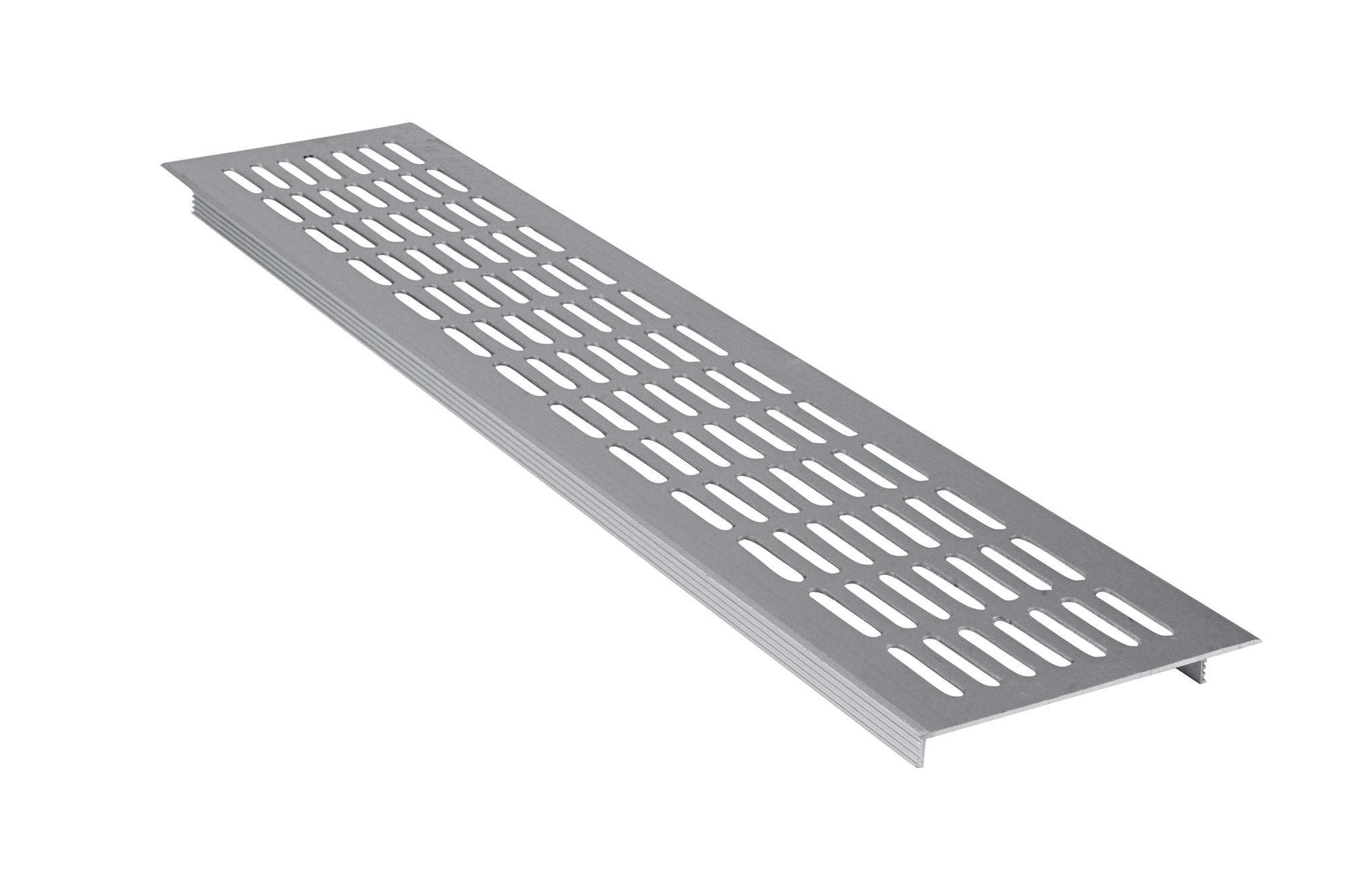 OBI Mriežka z ľahkého kovu, hliníková, strieborná, 480 x 100 mm OBI Mriežka z ľahkého kovu, hliníková, strieborná, 480 x 100 mm