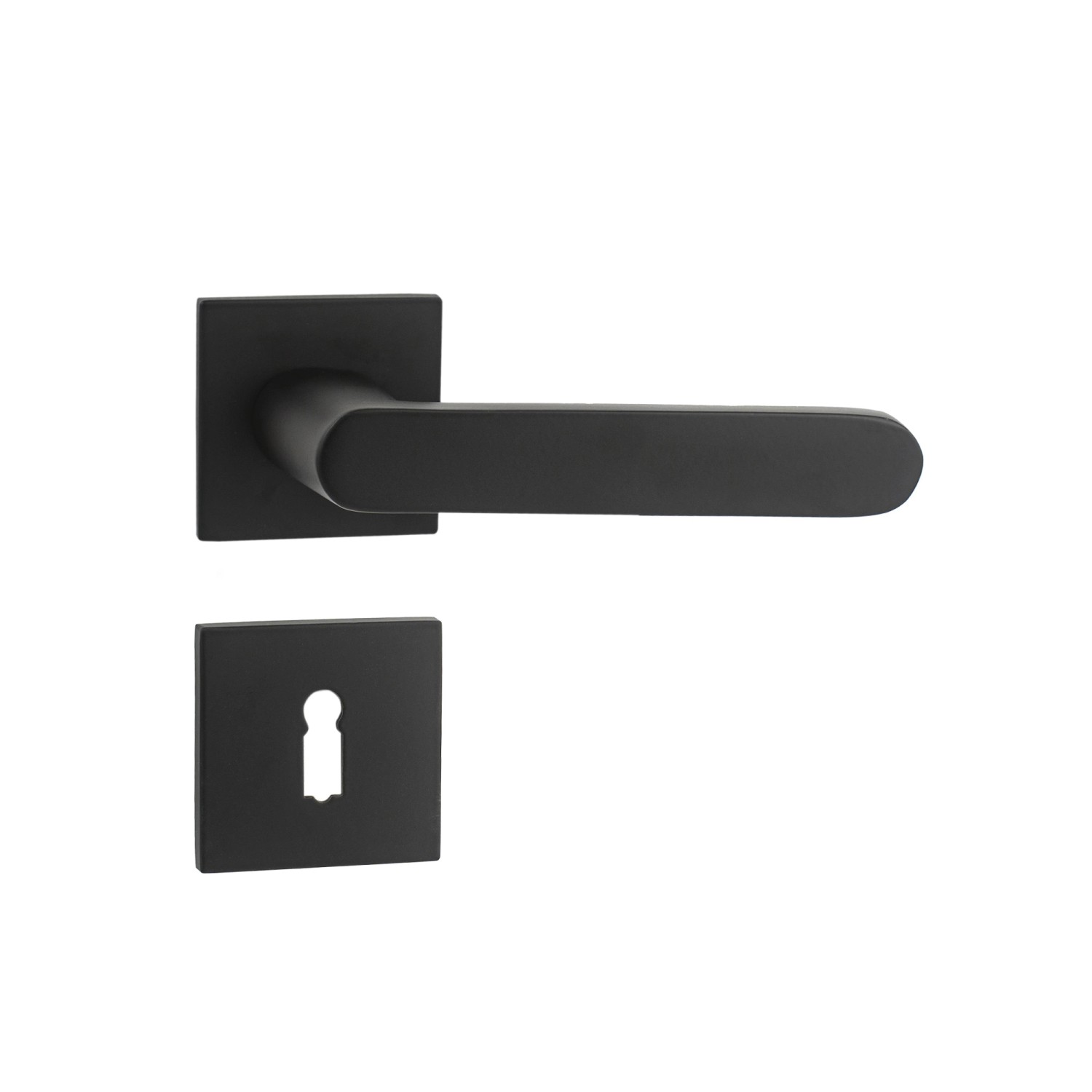 COBRA Štítové dverové kovanie ENIX-S BB čierne COBRA Štítové dverové kovanie ENIX-S BB čierne