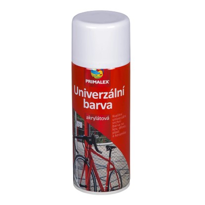 PRIMALEX Univerzálna farba v spreji RAL 9003 signálna biela matná 400 ml PRIMALEX Univerzálna farba v spreji RAL 9003 signálna biela matná 400 ml
