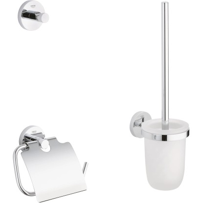 GROHE Súprava doplnkov pre toaletu 3v1 ESSENTIALS (40407001) GROHE Súprava doplnkov pre toaletu 3v1 ESSENTIALS (40407001)