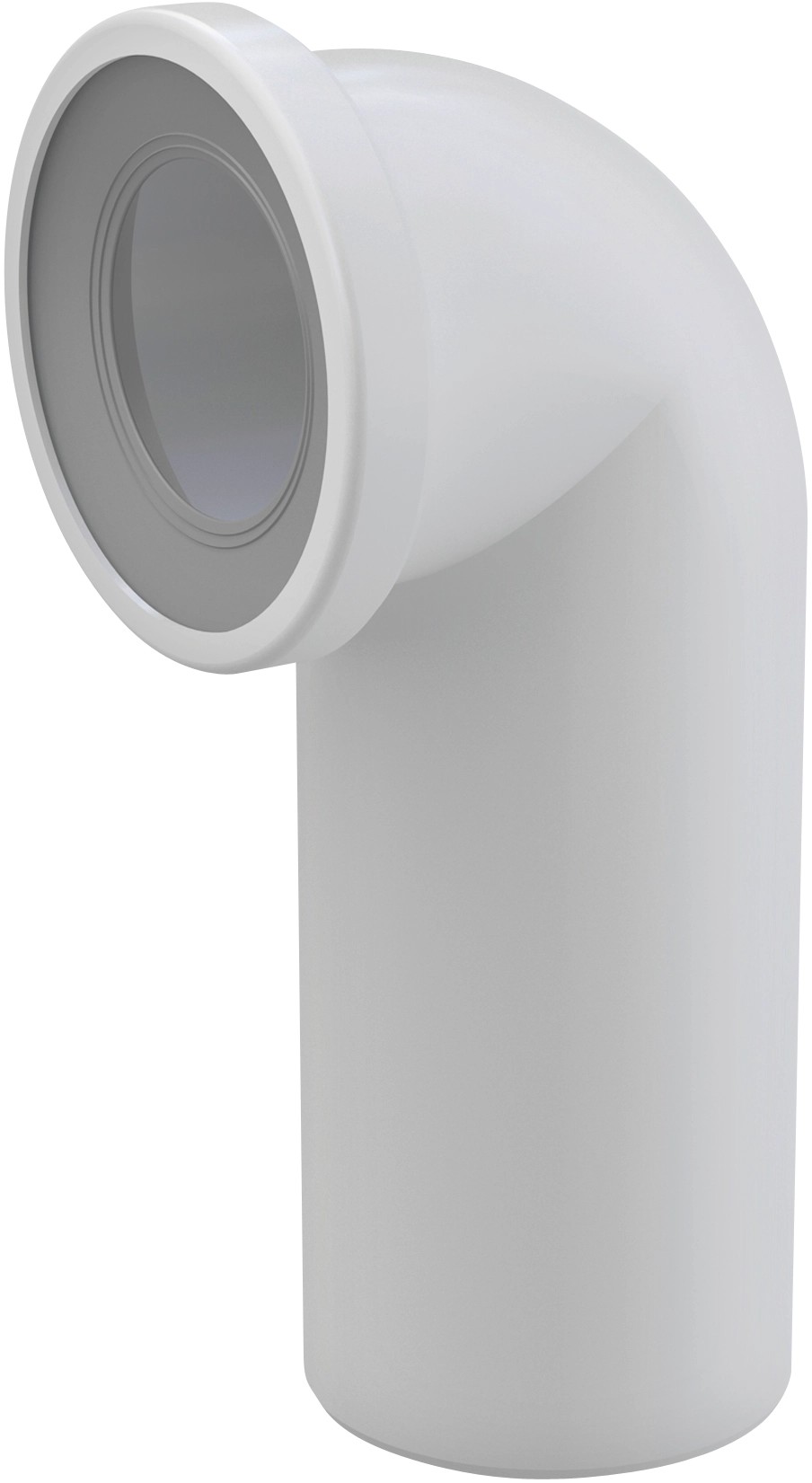 Alcadrain Dopojenie k WC koleno 90 stupňov Alcadrain Dopojenie k WC koleno 90 stupňov