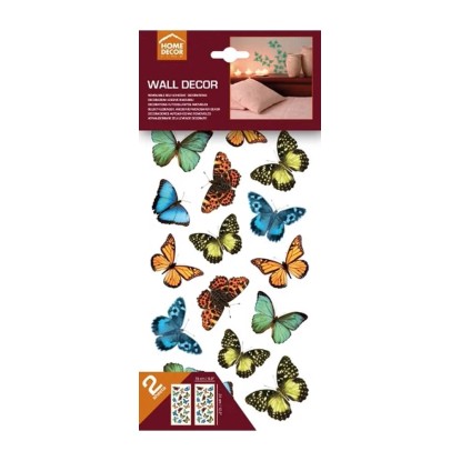 Crearreda Samolepiaca dekorácia Colourful Butterflies Crearreda Samolepiaca dekorácia Colourful Butterflies