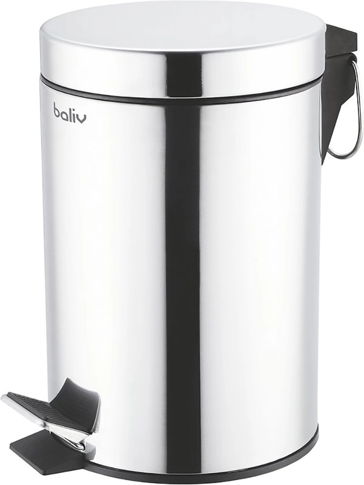 baliv Kôš nášľapný chróm, 3 l baliv Kôš nášľapný chróm, 3 l