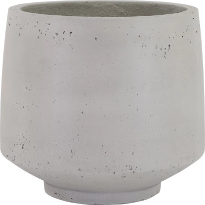 Okrúhly kvetináč, sivý, pr. 41 x 37 cm Okrúhly kvetináč, sivý, pr. 41 x 37 cm