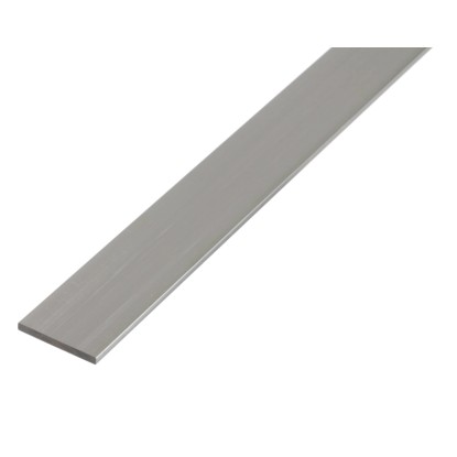 Plochá tyč 3 mm x 50 mm x 1000 mm strieborná eloxovaná Plochá tyč 3 mm x 50 mm x 1000 mm strieborná eloxovaná