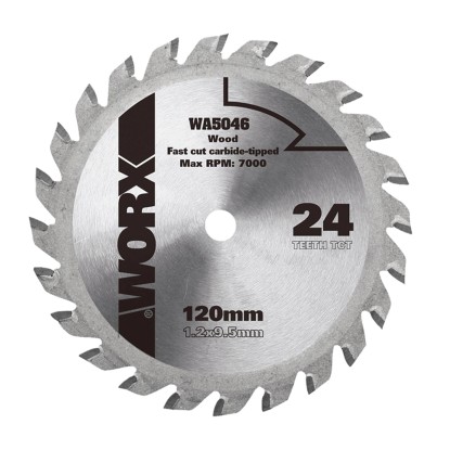 Worx Pílový kotúč TCT 24 zubov WA5046 Worx Pílový kotúč TCT 24 zubov WA5046