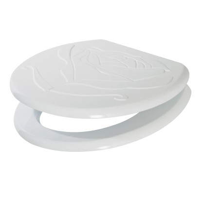 OBI WC sedadlo Kuma design biela ruža OBI WC sedadlo Kuma design biela ruža