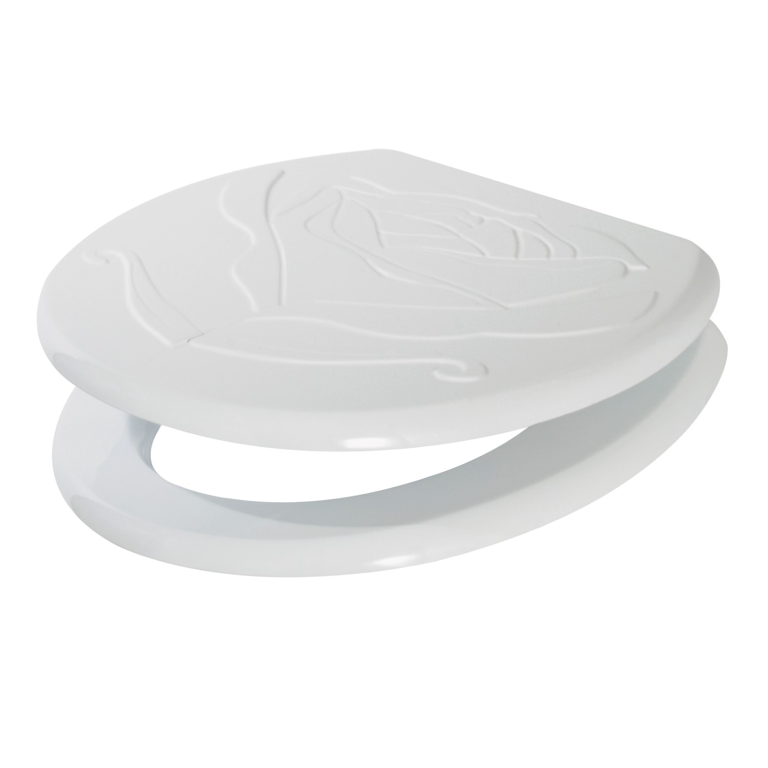 OBI WC sedadlo Kuma design biela ruža OBI WC sedadlo Kuma design biela ruža