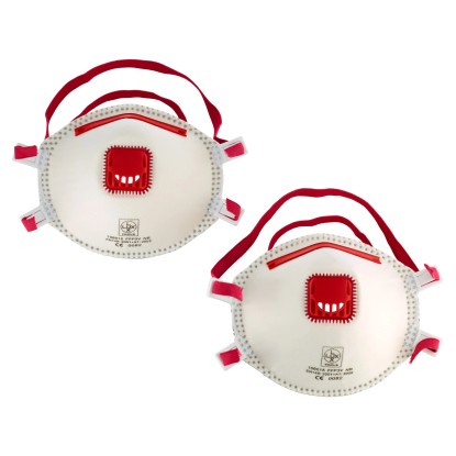 LUX Respirátor proti jemnému prachu FFP3, 2 ks LUX Respirátor proti jemnému prachu FFP3, 2 ks