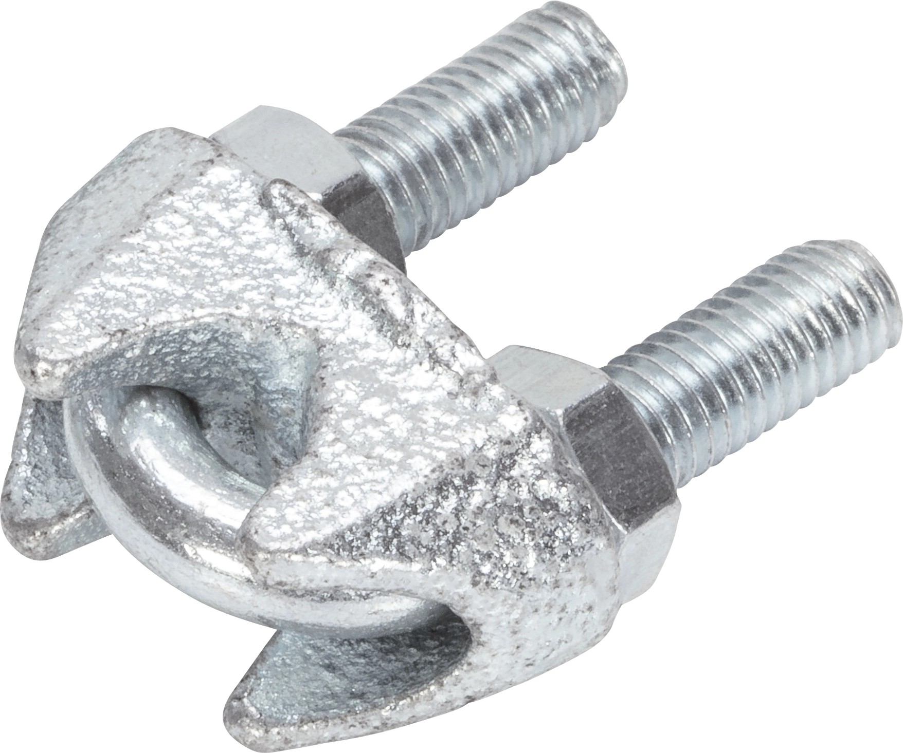 LUX Lanová svorka pozinkovaná oceľ, 62 x 50 mm, 1 ks, pre laná s pr. 13-16 mm LUX Lanová svorka pozinkovaná oceľ, 62 x 50 mm, 1 ks, pre laná s pr. 13-16 mm