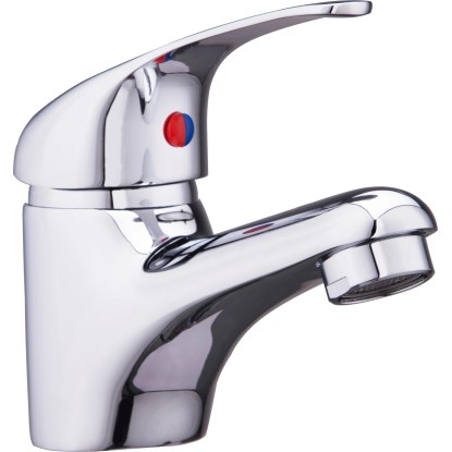 Páková umývadlová batéria, chrómovaná Páková umývadlová batéria, chrómovaná