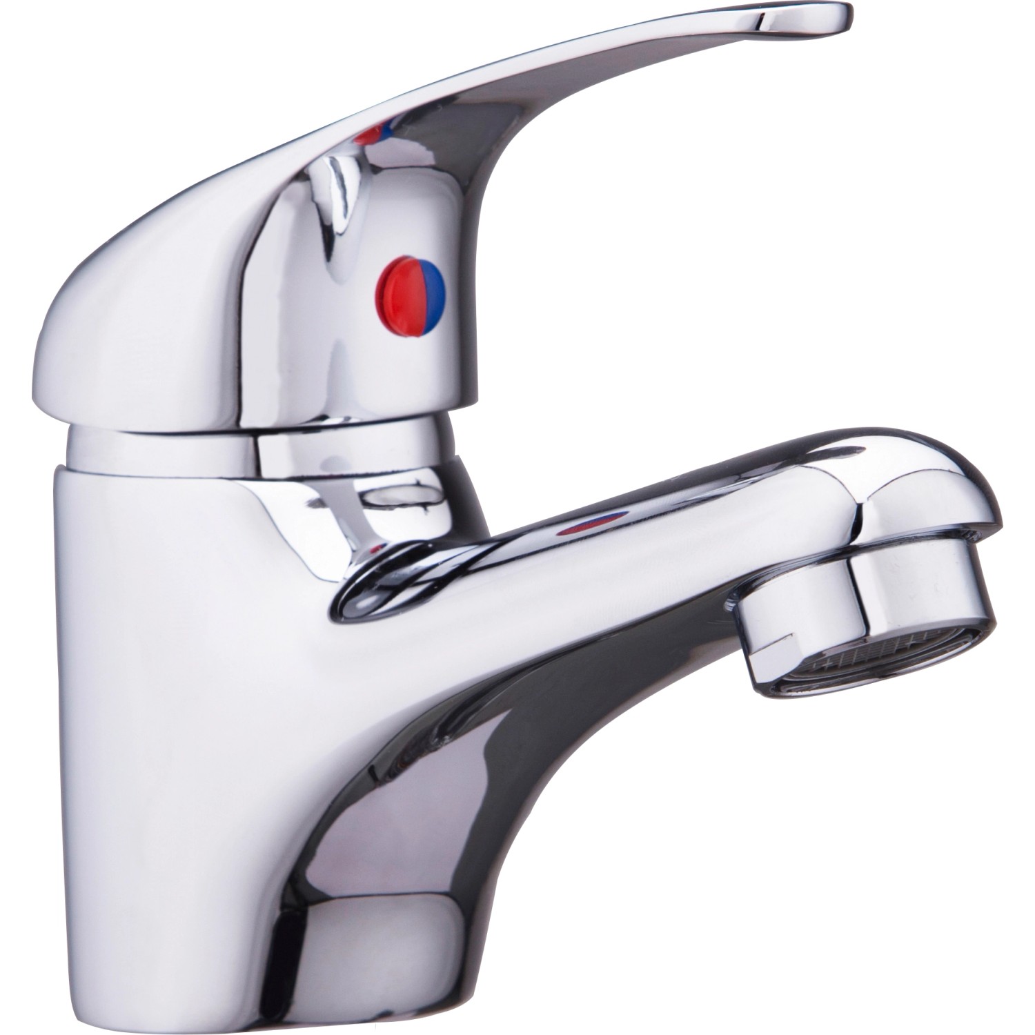 Páková umývadlová batéria, chrómovaná Páková umývadlová batéria, chrómovaná