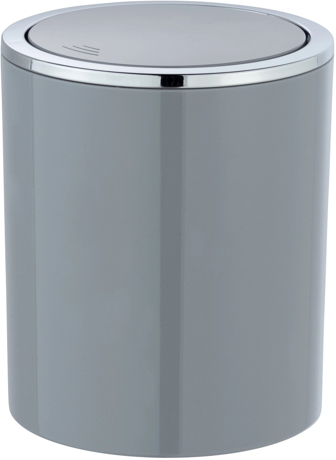 Wenko Kozmetický odpadkový kôš s výkyvným vekom Inca, sivá, 2 l Wenko Kozmetický odpadkový kôš s výkyvným vekom Inca, sivá, 2 l