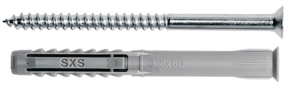 Fischer Rámová hmoždinka SXS 8 x 190 T E so skrutkou Fischer Rámová hmoždinka SXS 8 x 190 T E so skrutkou