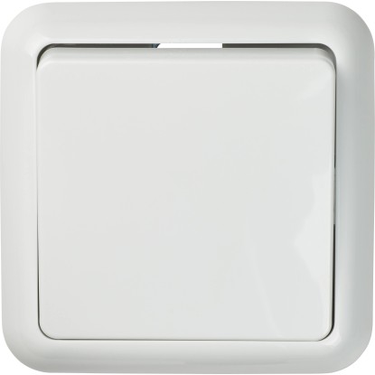 OBI Vypínač/prepínač Penelope polárne biely vrátane rámčeka OBI Vypínač/prepínač Penelope polárne biely vrátane rámčeka