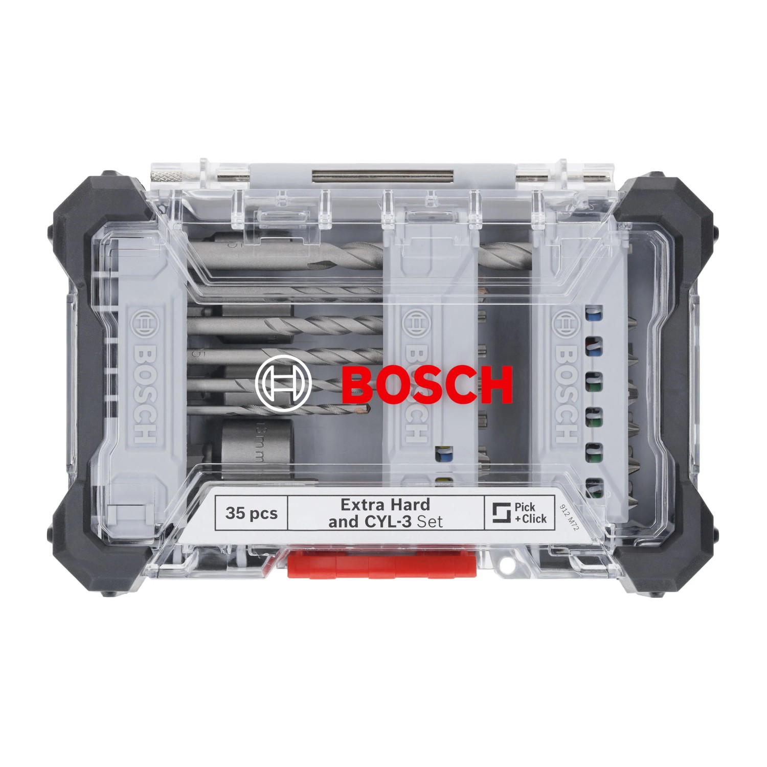 Bosch Sada skrutkovacích bitov a vrtákov do betónu CYL-3 a Extra Hard, 35-dielna Bosch Sada skrutkovacích bitov a vrtákov do betónu CYL-3 a Extra Hard, 35-dielna