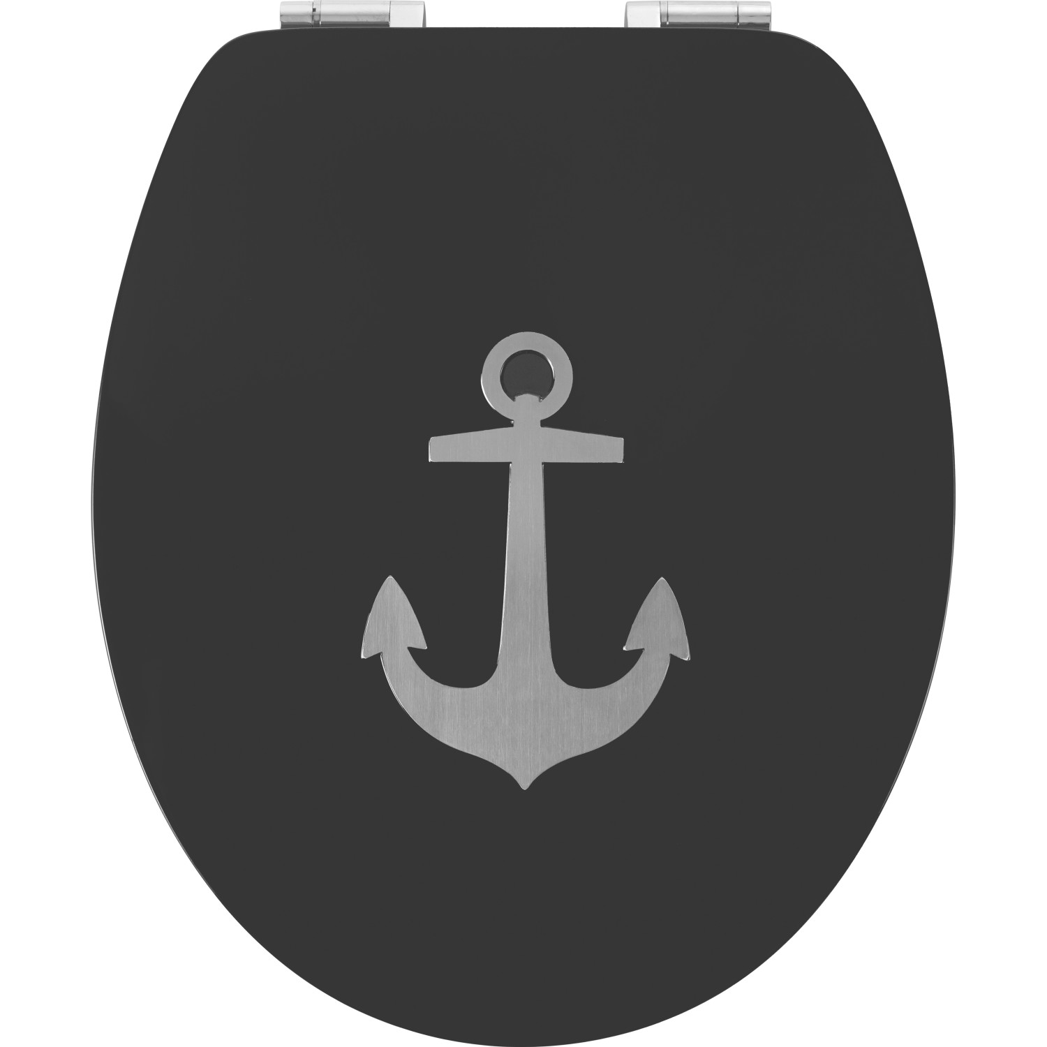 baliv WC sedátko Suapure s dreveným jadrom, SoftClose, čierna/kotva baliv WC sedátko Suapure s dreveným jadrom, SoftClose, čierna/kotva