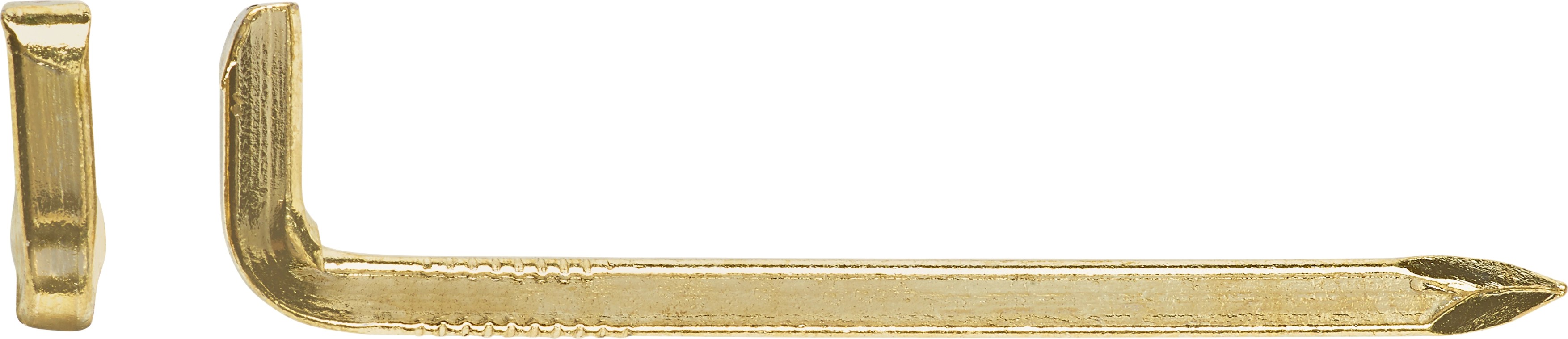 LUX Oceľový hák pomosadený, pr. 3,5 x 60 mm, 10 ks LUX Oceľový hák pomosadený, pr. 3,5 x 60 mm, 10 ks