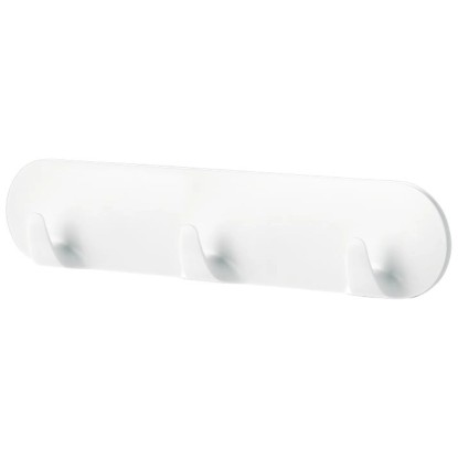 tesa Samolepiaca lišta s 3 háčikmi Powerstrips, biela, 41,3 x 18,6 x 200,2 mm tesa Samolepiaca lišta s 3 háčikmi Powerstrips, biela, 41,3 x 18,6 x 200,2 mm