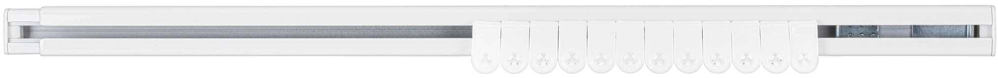 Wenko Teleskopická koľajnička na sprchový záves Era, biela, 75 x 125 cm Wenko Teleskopická koľajnička na sprchový záves Era, biela, 75 x 125 cm