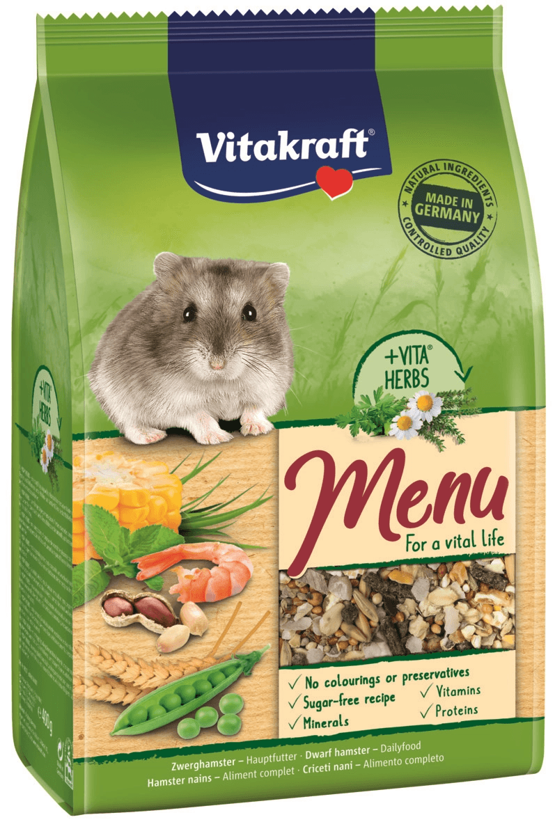 Vitakraft Kompletné krmivo pre malé škrečky Menu 400 g nakúpiť v OBI