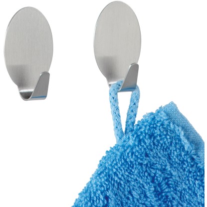 Wenko Maxi háčik Strip-it ušľachtilá oceľ matný 2-dielna súprava Wenko Maxi háčik Strip-it ušľachtilá oceľ matný 2-dielna súprava