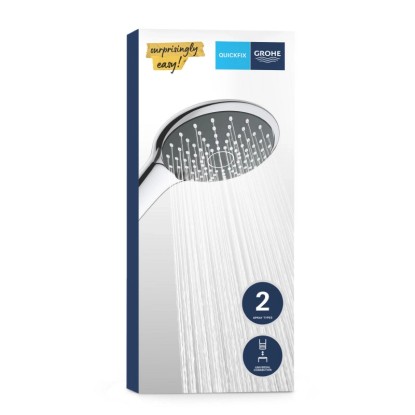 Ručná sprcha Grohe QuickFix Vitalio Joy 110 Duo, chróm, s 2 prúdmi v krabici. Ručná sprcha Grohe QuickFix Vitalio Joy 110 Duo, chróm, s 2 prúdmi v krabici.