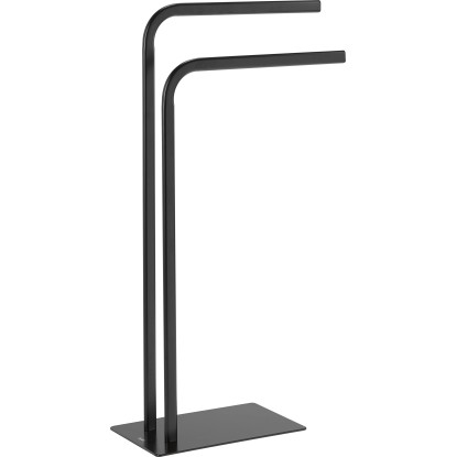 baliv Stojan na uteráky ST-6885, 2 ramenný, matná čierna, 48,5 x 20 x 80 cm baliv Stojan na uteráky ST-6885, 2 ramenný, matná čierna, 48,5 x 20 x 80 cm