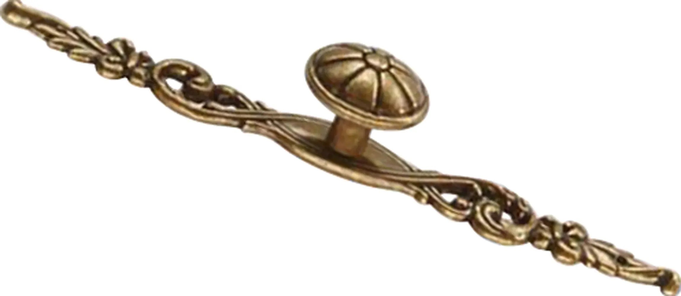 Gombík 1474, staromosadzný, leštený, 23,5 x 142 x 25,5 mm Gombík 1474, staromosadzný, leštený, 23,5 x 142 x 25,5 mm