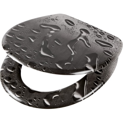 baliv WC sedátko Lavayen z duroplastu, SoftClose, motív kvapiek baliv WC sedátko Lavayen z duroplastu, SoftClose, motív kvapiek