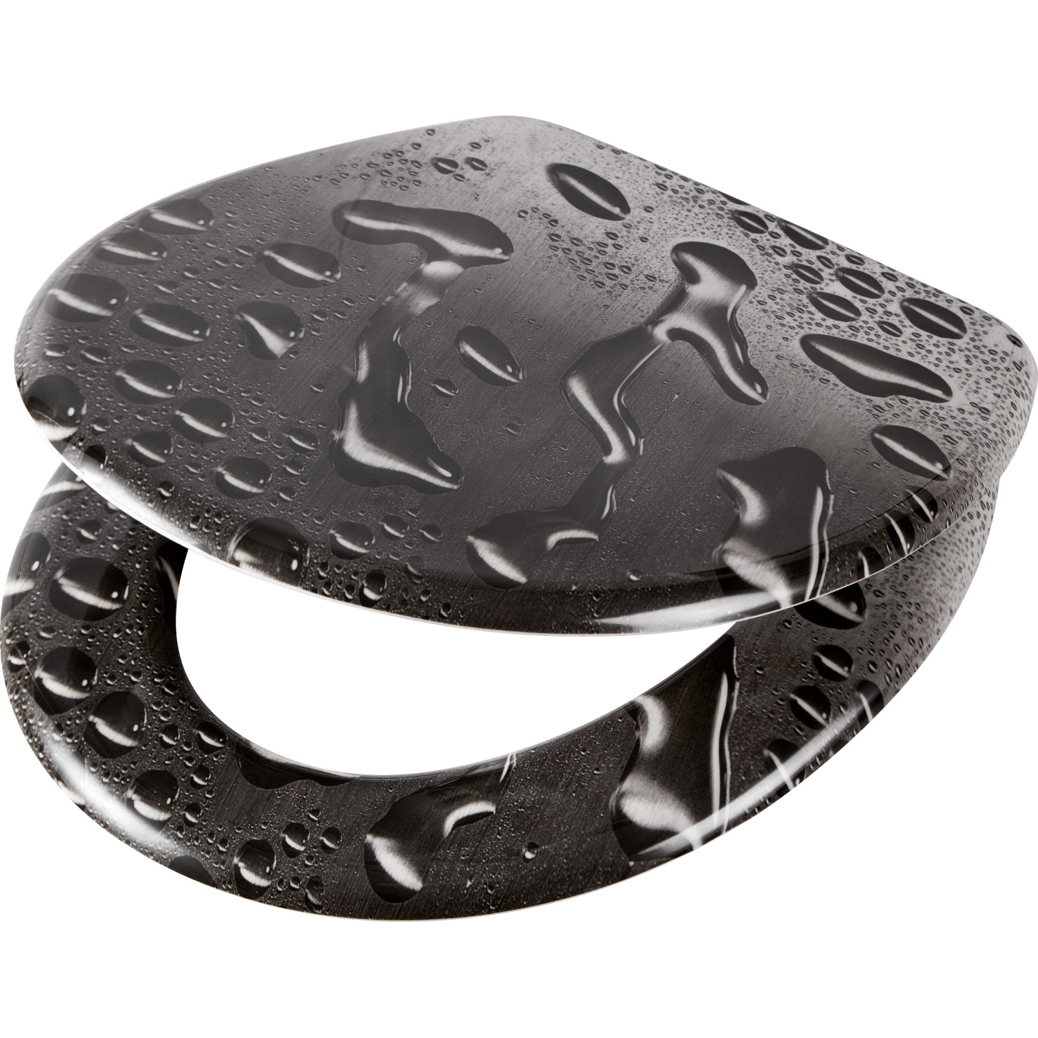 baliv WC sedátko Lavayen z duroplastu, SoftClose, motív kvapiek baliv WC sedátko Lavayen z duroplastu, SoftClose, motív kvapiek