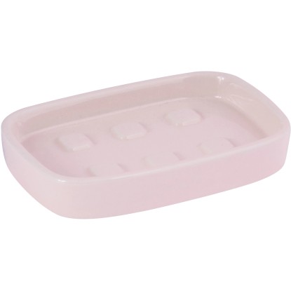 Mydelnička Louise keramická pastelovo ružová Mydelnička Louise keramická pastelovo ružová