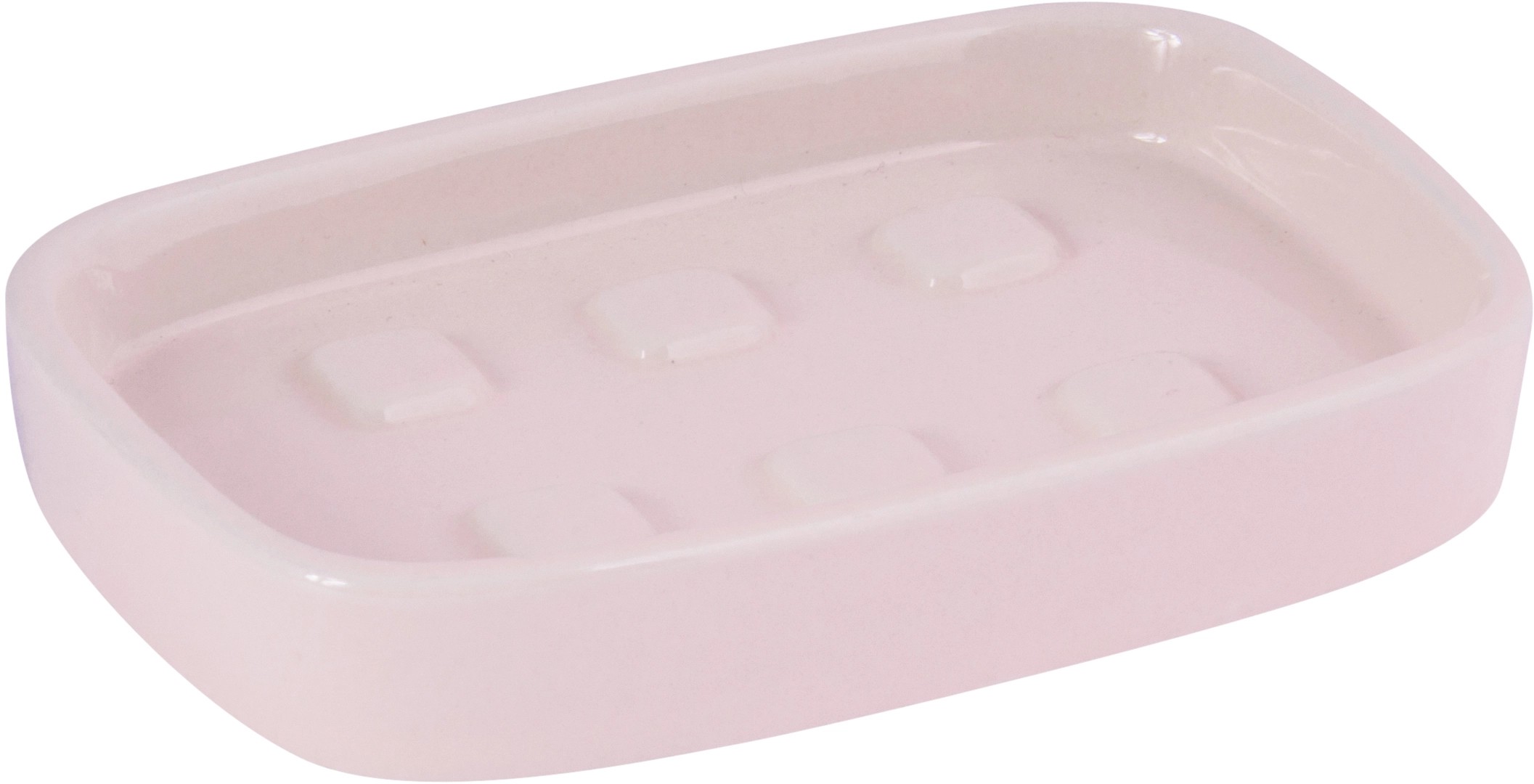 Mydelnička Louise keramická pastelovo ružová Mydelnička Louise keramická pastelovo ružová