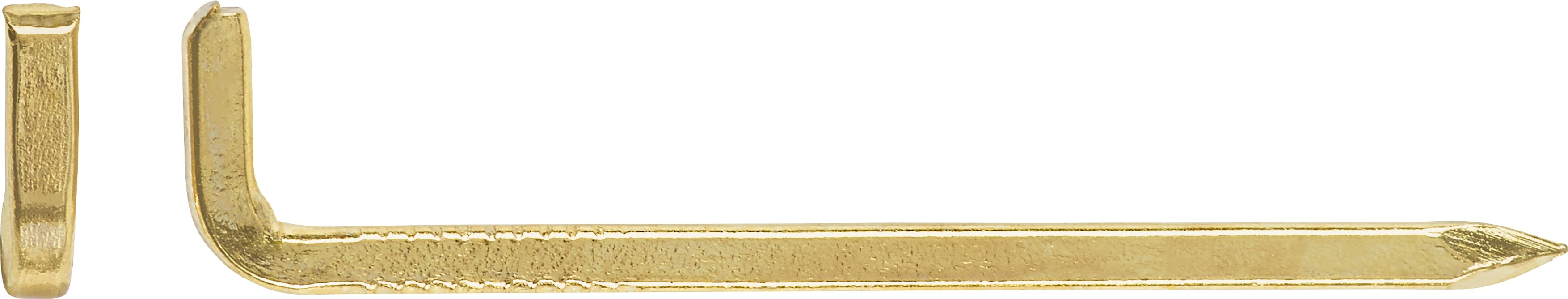 LUX Oceľový hák pomosadený, pr. 2 x 20 mm, 20 ks LUX Oceľový hák pomosadený, pr. 2 x 20 mm, 20 ks