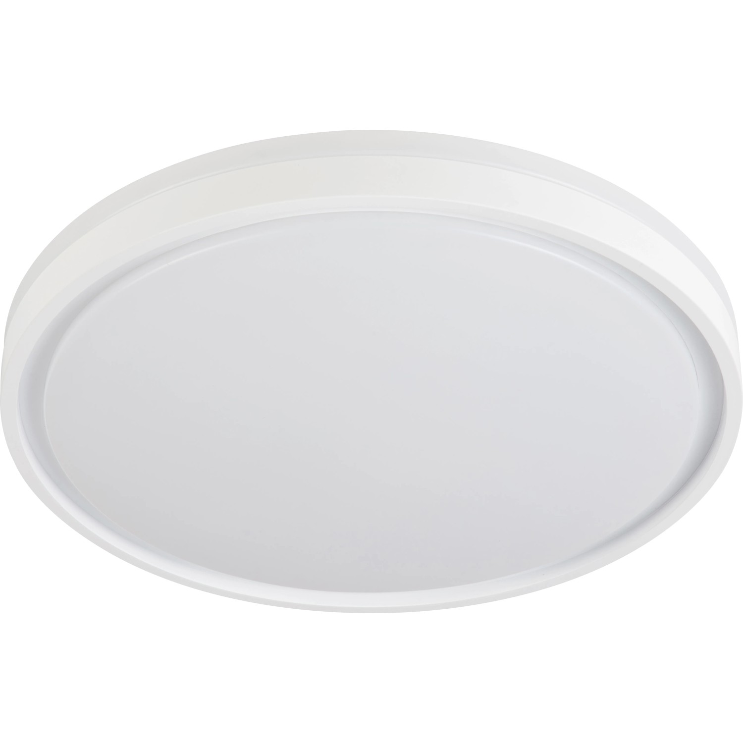 Biele, okrúhle LED stropné svietidlo Angera, Ø 44,5 cm, pre vnútorné použitie. Biele, okrúhle LED stropné svietidlo Angera, Ø 44,5 cm, pre vnútorné použitie.