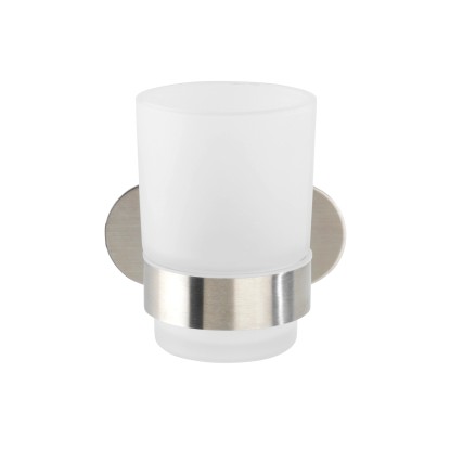 Wenko Nástenný držiak na kefky Turbo-Loc Uno Orea Matt, matná nerez Wenko Nástenný držiak na kefky Turbo-Loc Uno Orea Matt, matná nerez