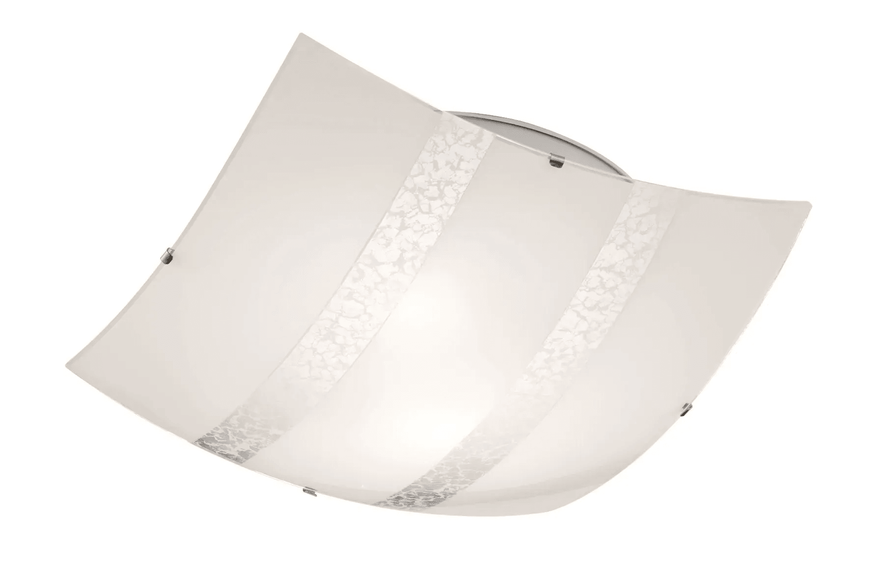 Stropné svietidlo Nikosia sklenené strieborné Stropné svietidlo Nikosia sklenené strieborné