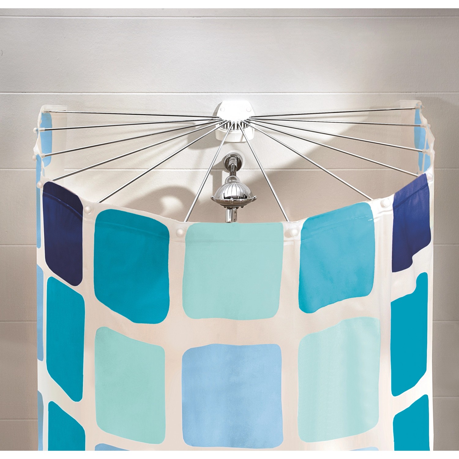 OBI Nosník sprchového závesu Big Tracy 94 cm x 71 cm biely OBI Nosník sprchového závesu Big Tracy 94 cm x 71 cm biely