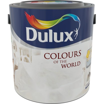 Dulux Interiérová emulzná farba Colours of the World lastúrovo biela 2,5 l Dulux Interiérová emulzná farba Colours of the World lastúrovo biela 2,5 l