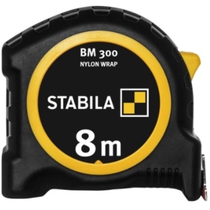 STABILA Vreckový zvinovací meter s metrickou stupnicou, typ BM300, 27 mm, 8 m STABILA Vreckový zvinovací meter s metrickou stupnicou, typ BM300, 27 mm, 8 m