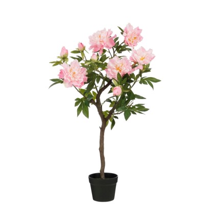 Mica Umelá kvetina pivonka v kvetináči ružová pr. 40 x 96 cm Mica Umelá kvetina pivonka v kvetináči ružová pr. 40 x 96 cm