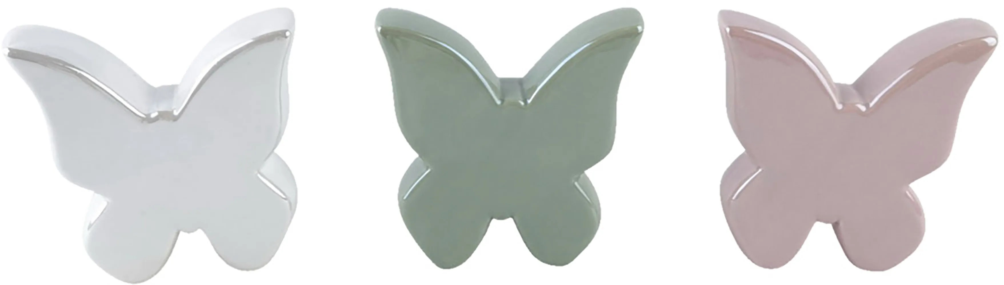 Boltze Stojaca dekorácia motýliky rôzne farby 10 x 10 x 3 cm Boltze Stojaca dekorácia motýliky rôzne farby 10 x 10 x 3 cm
