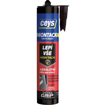 Ceys Tekuté klince Montack Lepí všetko High Tack, 450 g Ceys Tekuté klince Montack Lepí všetko High Tack, 450 g