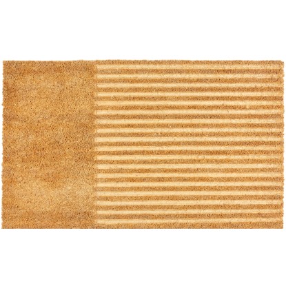 Astra Rohožka Coco Shape Streifen, prírodná, 45 x 75 cm Astra Rohožka Coco Shape Streifen, prírodná, 45 x 75 cm