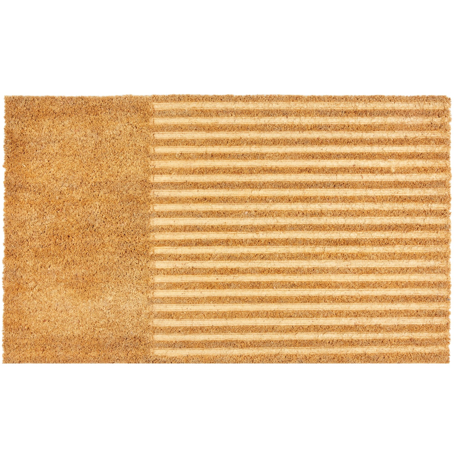 Astra Rohožka Coco Shape Streifen, prírodná, 45 x 75 cm Astra Rohožka Coco Shape Streifen, prírodná, 45 x 75 cm