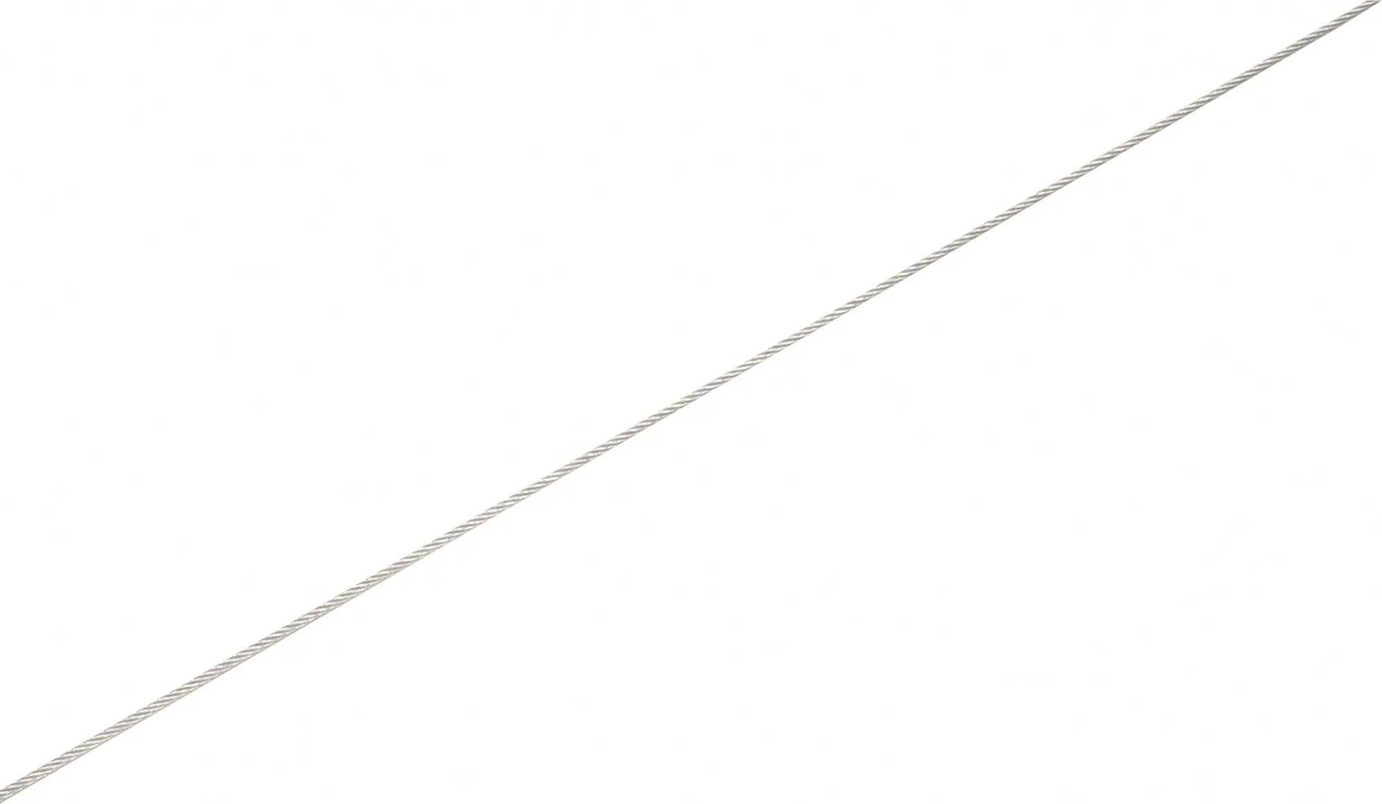 Drôtené lano pozinkovaná oceľ, pr. 1,5 mm - metráž Drôtené lano pozinkovaná oceľ, pr. 1,5 mm - metráž