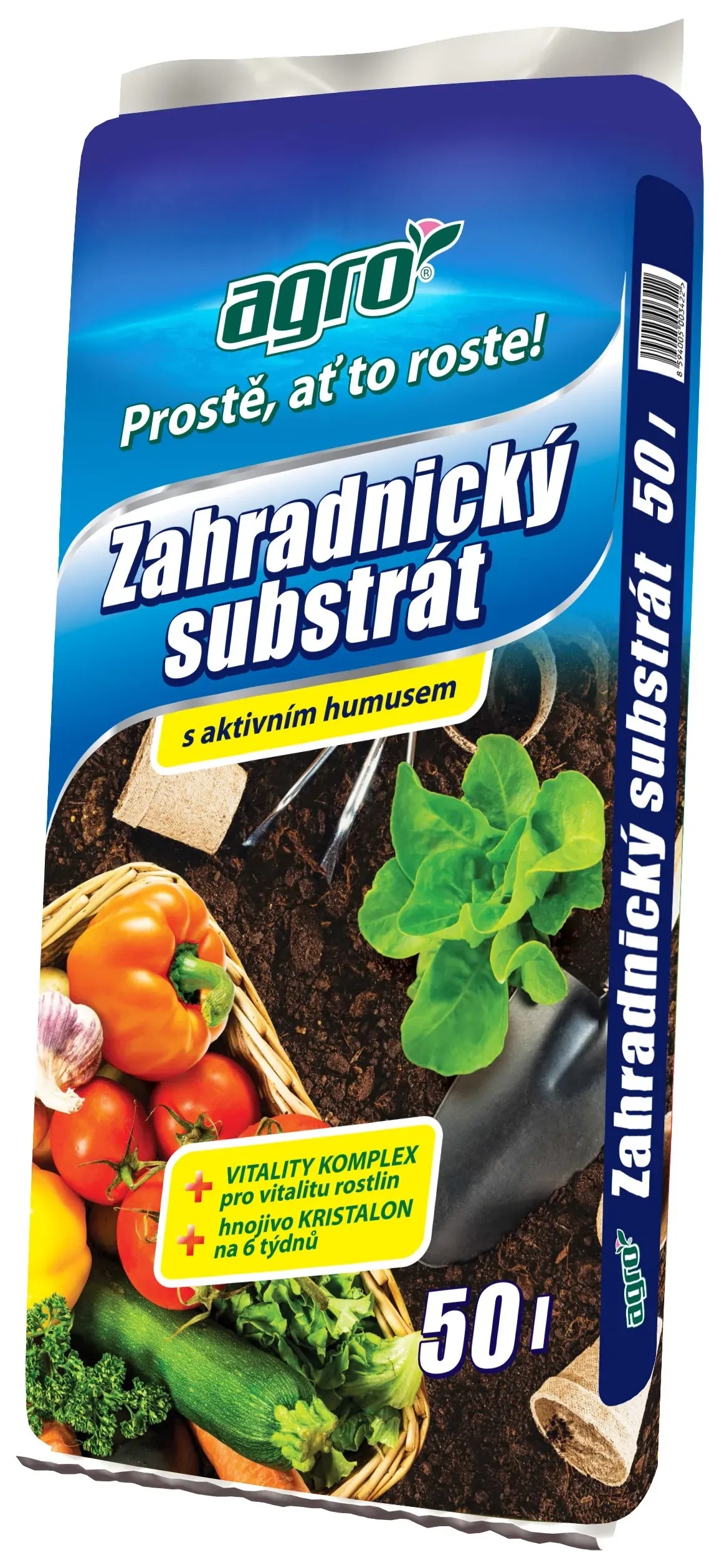 AGRO Záhradnícky substrát s aktívnym humusom 50 l AGRO Záhradnícky substrát s aktívnym humusom 50 l